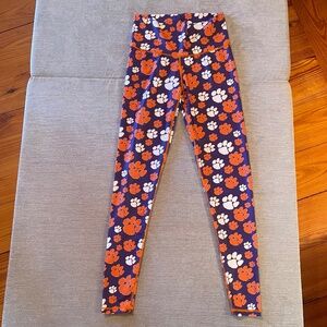 Clemson Tigers Tailgate Leggings NWOT
